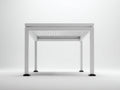 Pergolas et tonnelles - Métal - 300x300x250 cm - Blanc-Noir - Moderne